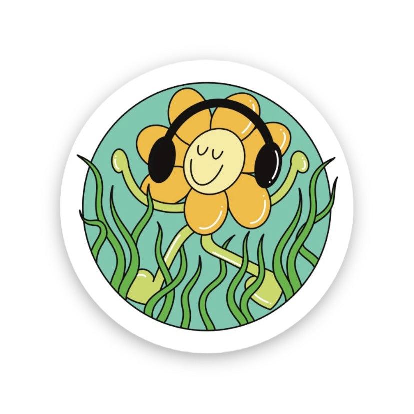 Sunflower Sticker